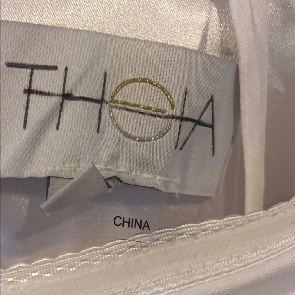 BHLDN Theia Trinity White Jumpsuit NWOT - Picture 7 of 9